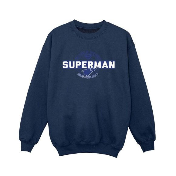 DC Comics Boys Superman Out Of This World Sweatshirt / Navy Blue